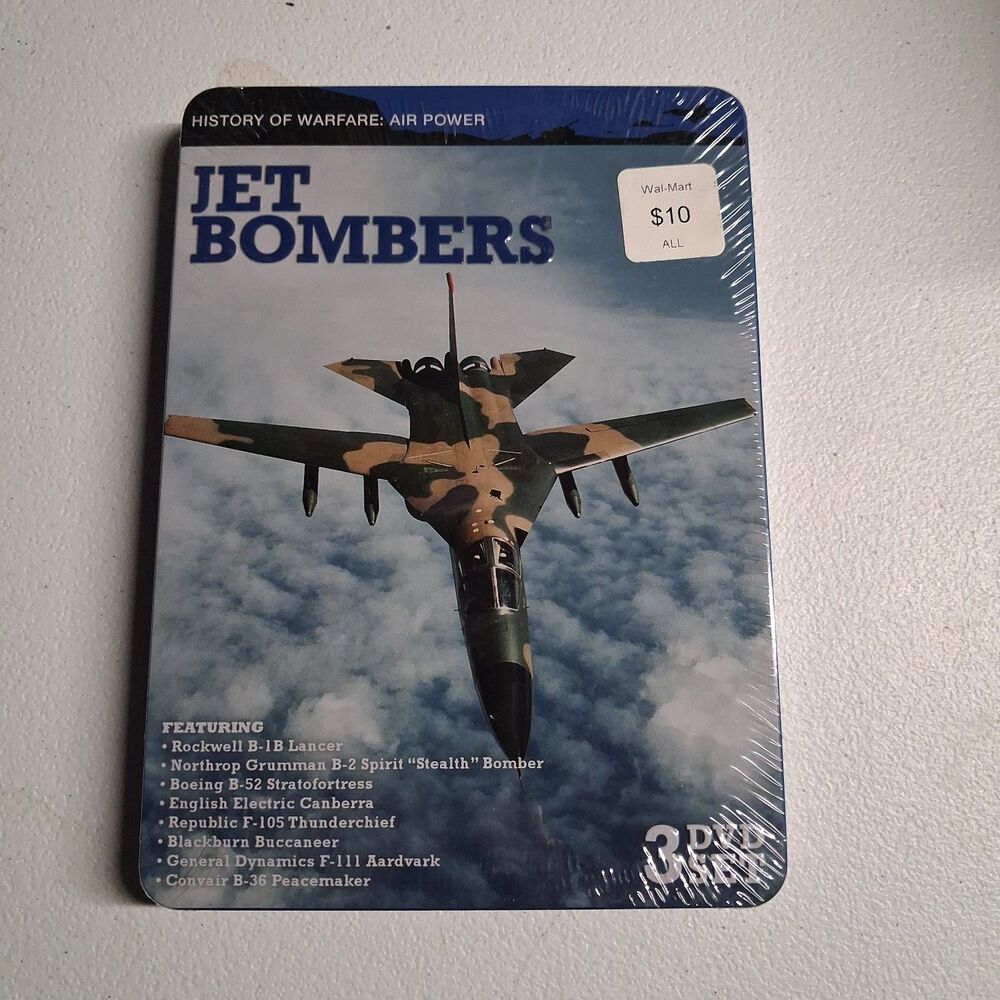 Legends of Air Combat: Jet Bombers (DVD, 2013, 3-Disc Set)